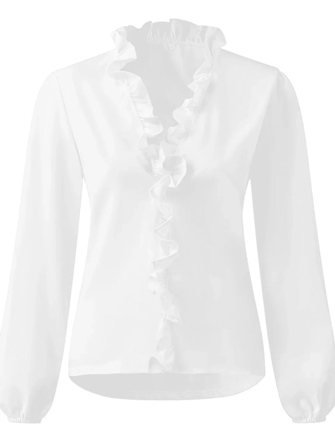 Maisie | Ruffled V-Neck Blouse