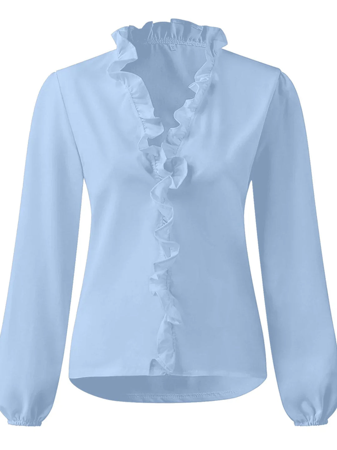 Maisie | Ruffled V-Neck Blouse