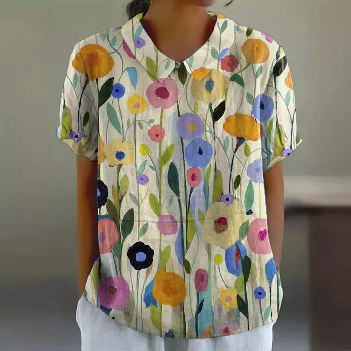 Weekend Poised Blouse - Loose Fit