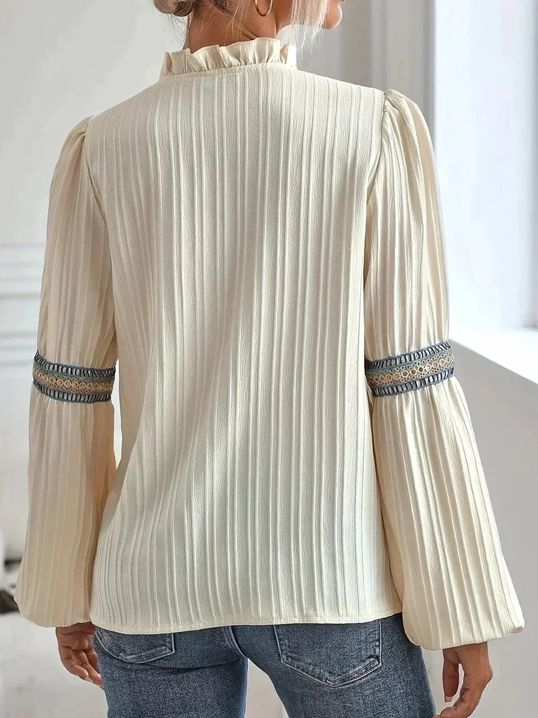 Belle | Stunning V-Neck Blouse