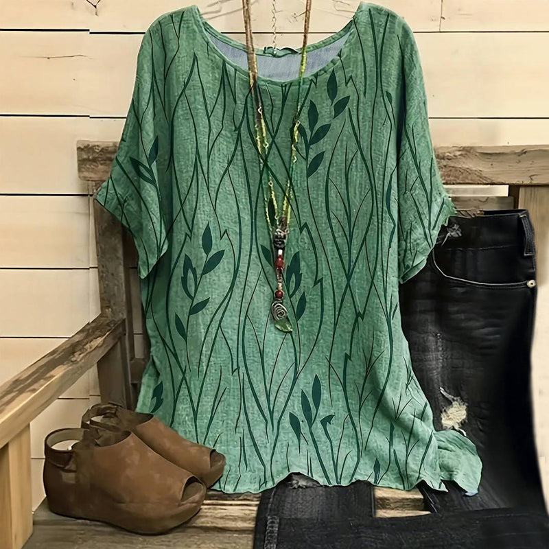 Everyday Serene Blouse - Loose Fit