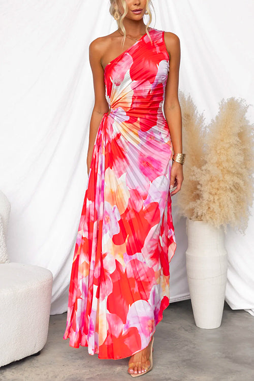 Kacie - Elegant Pleated Summer Dress