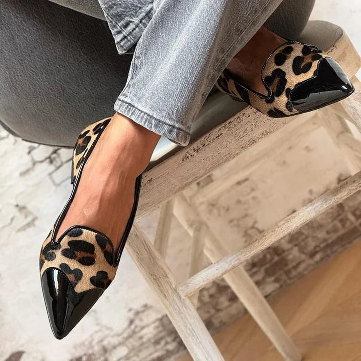 Margaux™ | Leopard Loafers