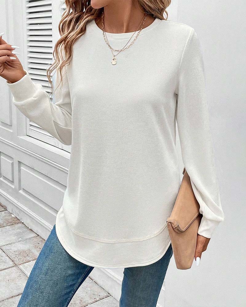 Cotton top "City Brunch" – Chic & casual