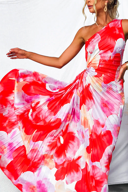 Kacie - Elegant Pleated Summer Dress