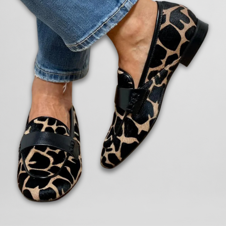 Camilla™ | Animal Print Moccasin