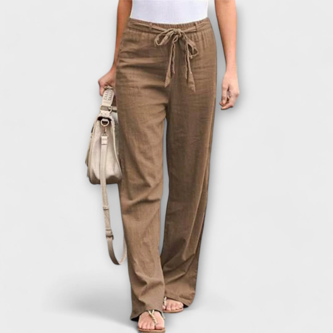 Lorena - Lightweight Linen Trousers