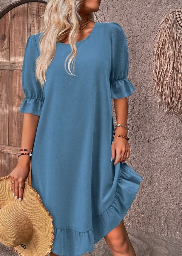 Kalina - Elegant full-cover maternity dress with timeless design