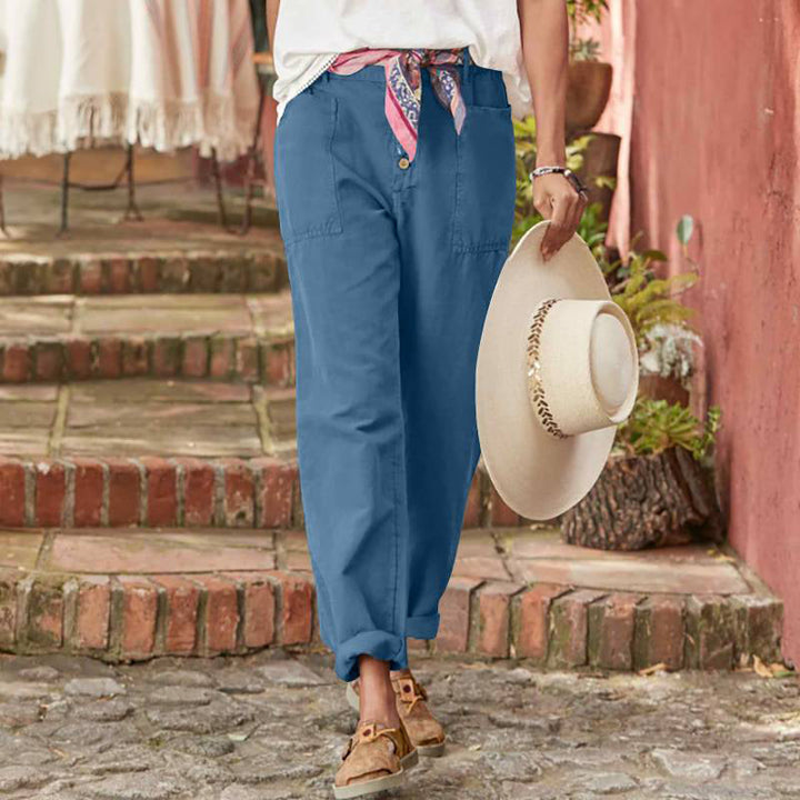 Cotton pants "Lazy Sunday" – Chic & casual