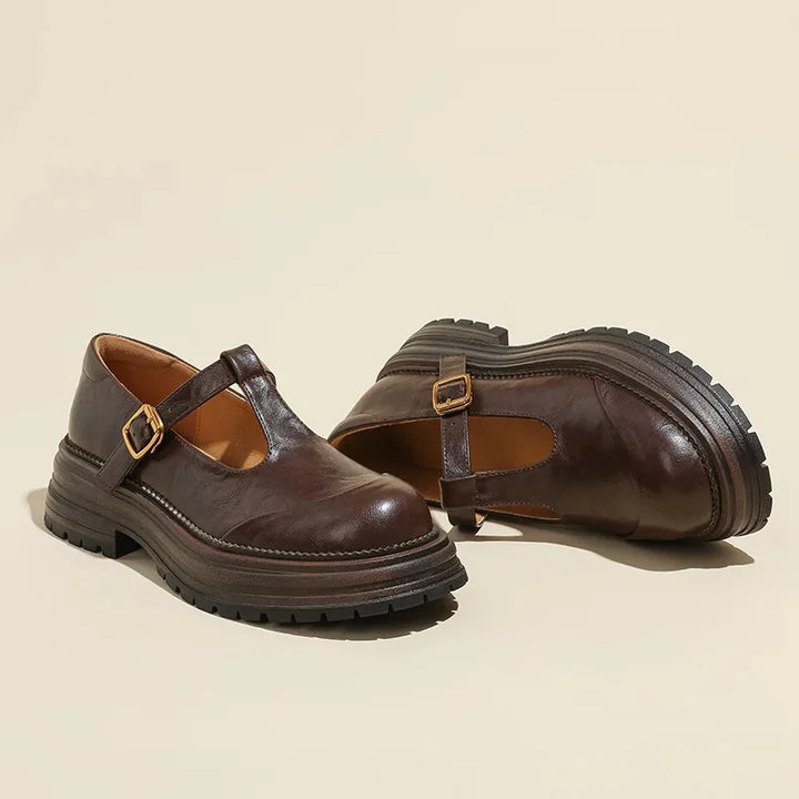 Chiara | Elegant High-Quality Leather Mary Jane Shoes