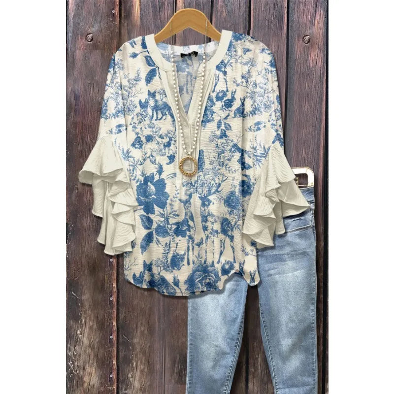 Party Serene Blouse - Easy-Wear