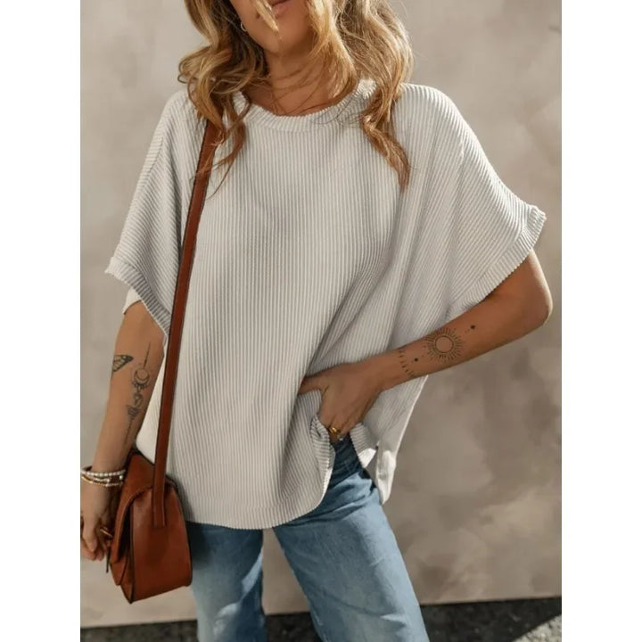 Cotton t-shirt "Friends Catch-Up" – Chic & casual