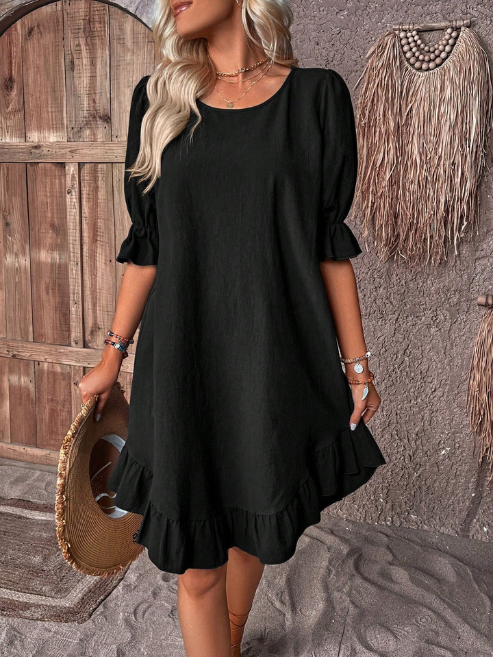 Kalina - Elegant full-cover maternity dress with timeless design