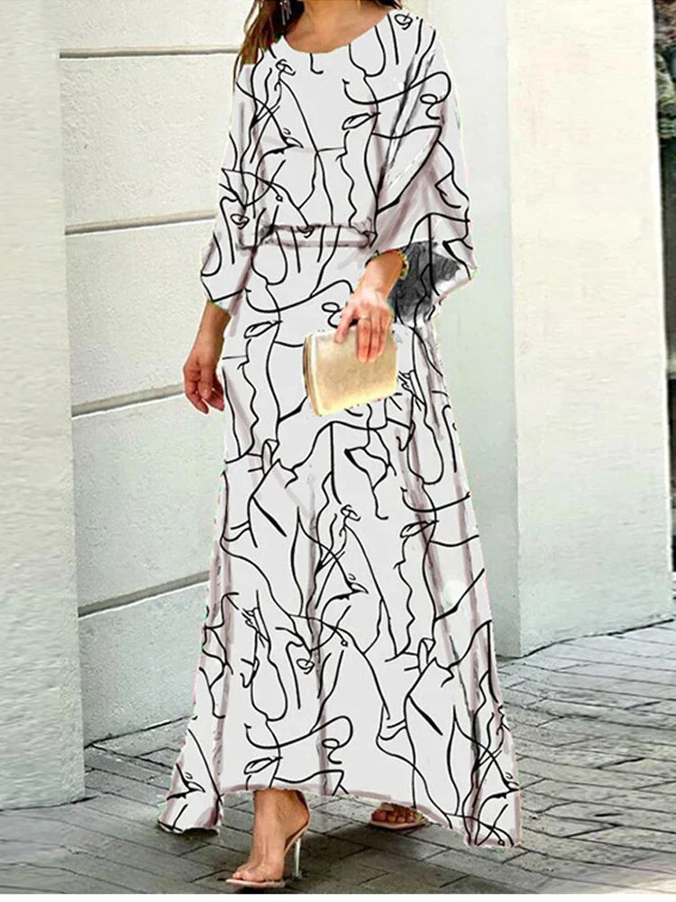 Gemma - Elegant Long Robe for a Sophisticated Style