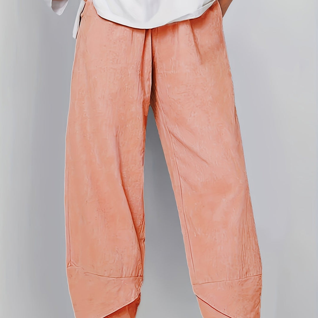 Judith - Elegant Comfortable Trouser With Sidepockets