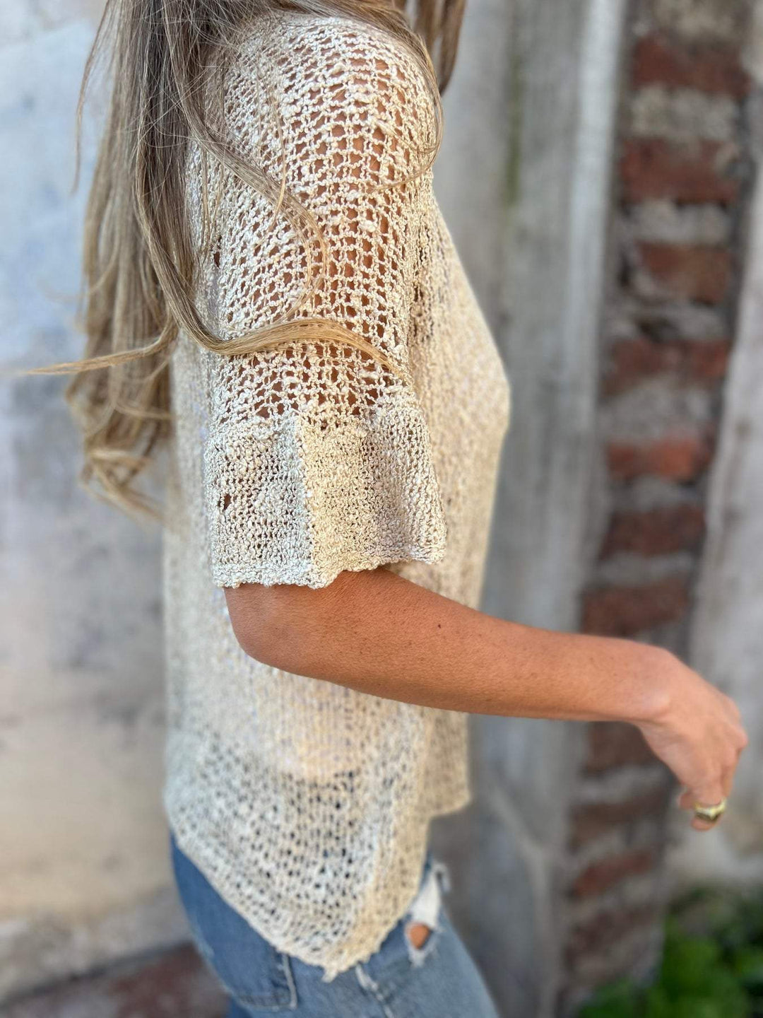 Roseville | Elegant Textured Top