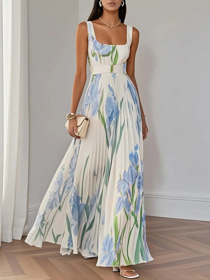 Liviana | Pleated Maxi Dress