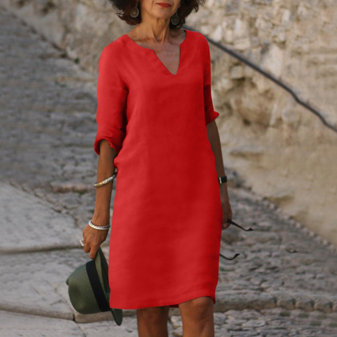 Faline - Elegant Versatile Dress to Hide the Belly, Timeless