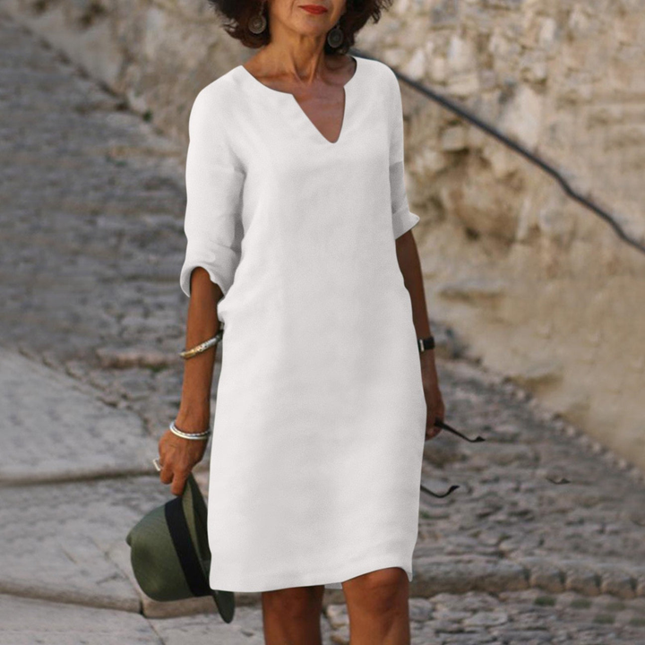 Faline - Elegant Versatile Dress to Hide the Belly, Timeless