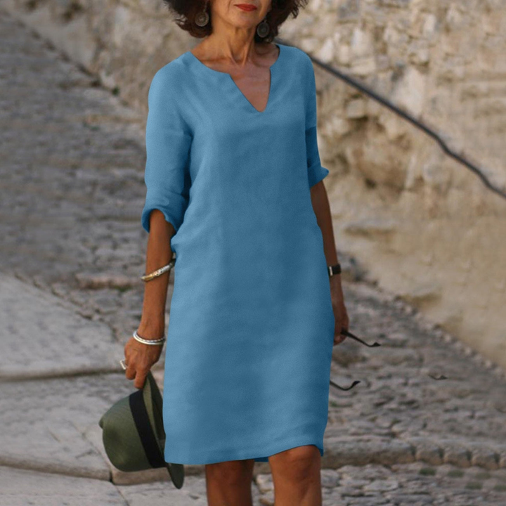 Faline - Elegant Versatile Dress to Hide the Belly, Timeless